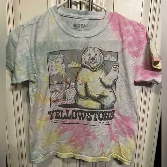 Parks Project
Girls Yellowstone Bear Party Ringer T-Shirt Sz S - Picture 4 of 7